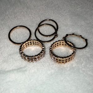 FREE W PURCHASE Assorted Stacking Rings